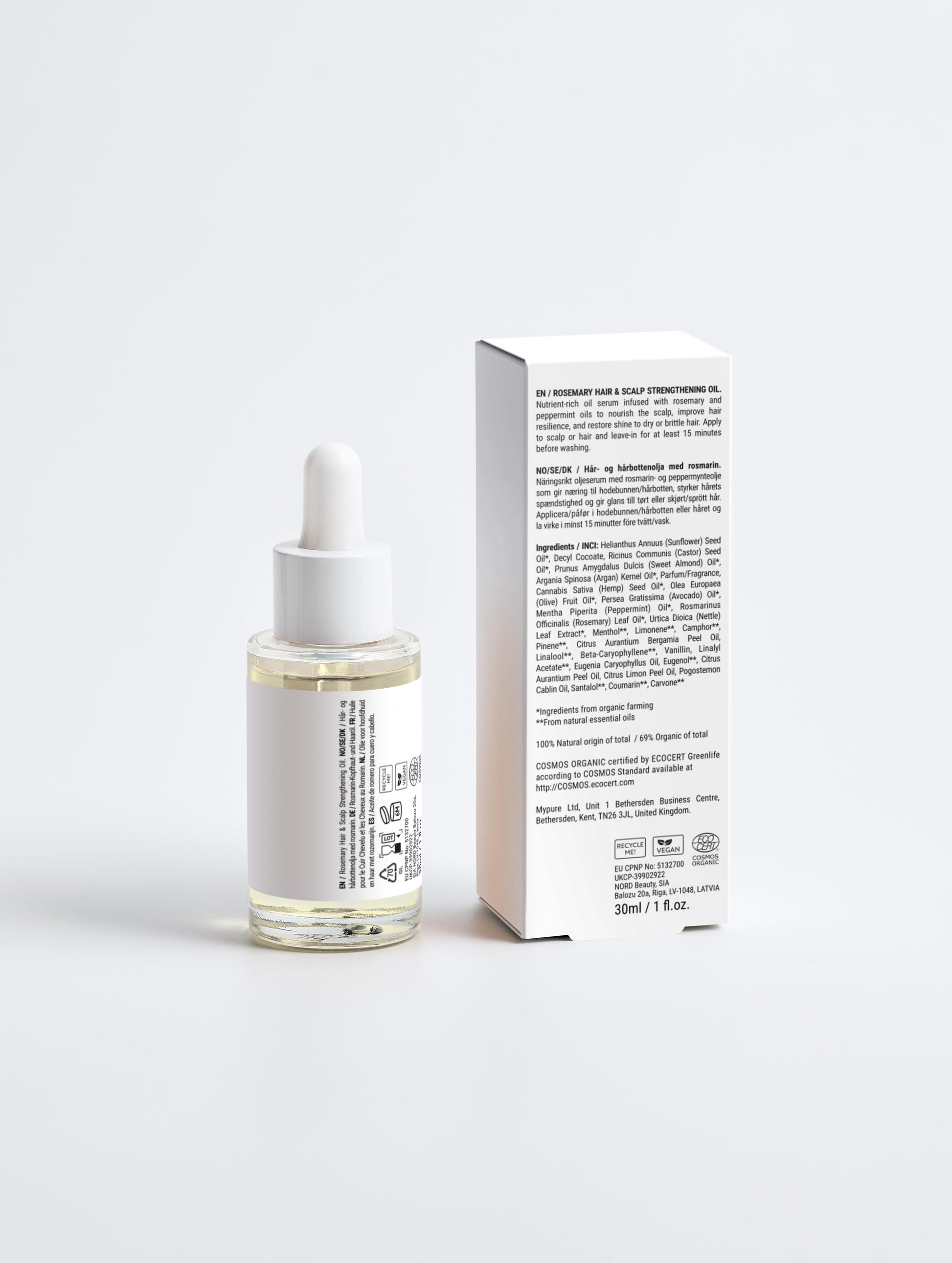 Rosemary Hair & Scalp Strengthening Oil